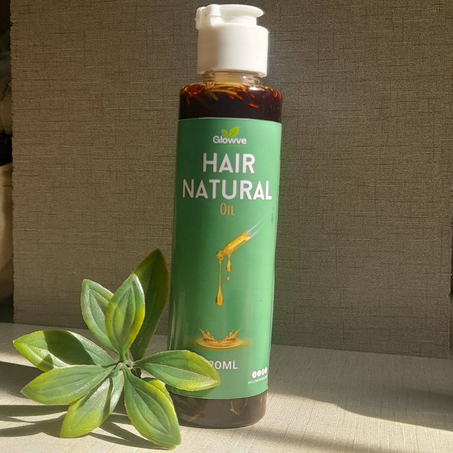 Natural Hair Oil | Nourish, Strengthen, and Shine with 100%